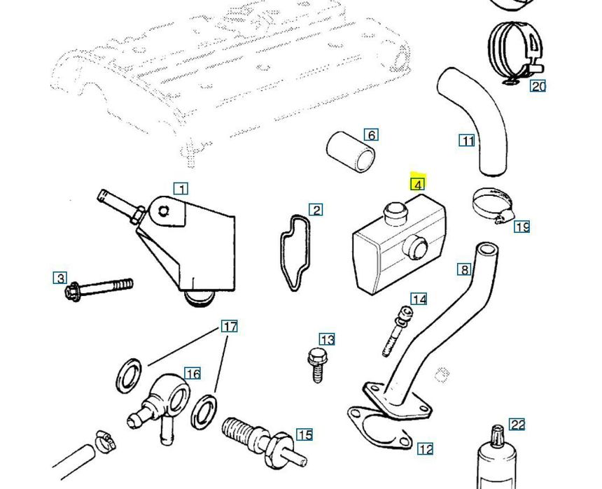 Separator ulei, Opel Astra G Combi (T98), 02.1998-07.2004, Astra G Liftback (T98), 02.1998-12.2009, Omega B, Vectra B Motor 2.0 16v, 1.8 I 16v,