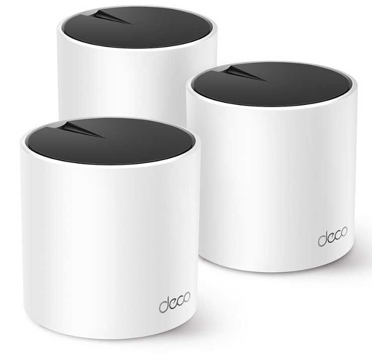 TP-Link Deco X55 (3-pack) AX3000 Домашняя Mesh система, усилитель