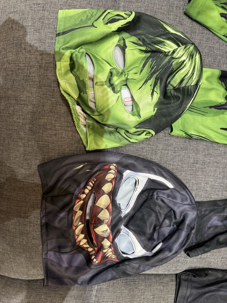 Детски костюми Venom, Hulk, Huggy Wuggy 116 см