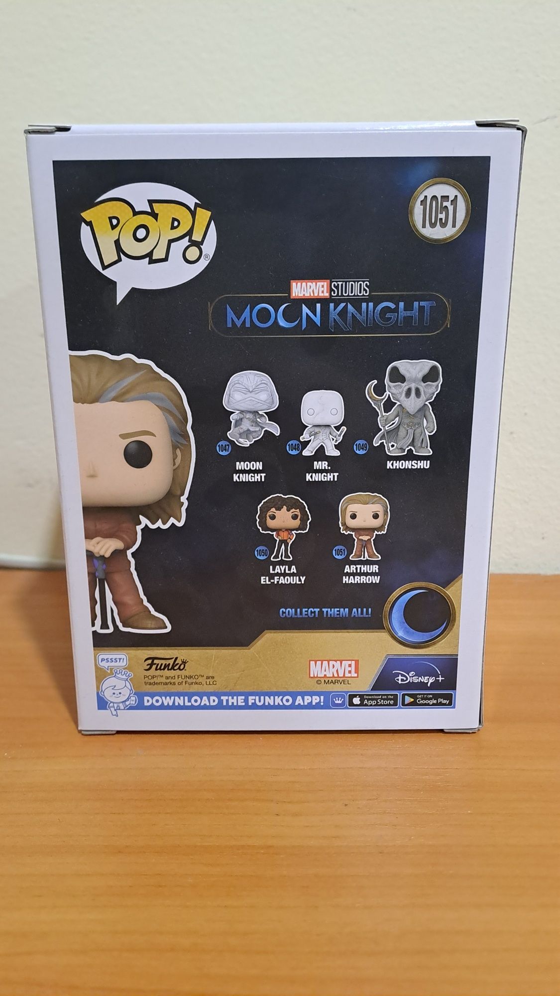 Funko Pop Moon Knight 1051 Arthur Harrow фигурка
