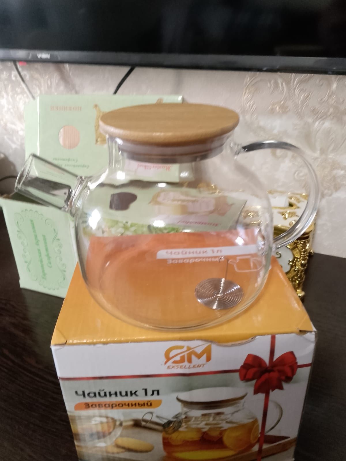 Заварочный чайник стеклянный