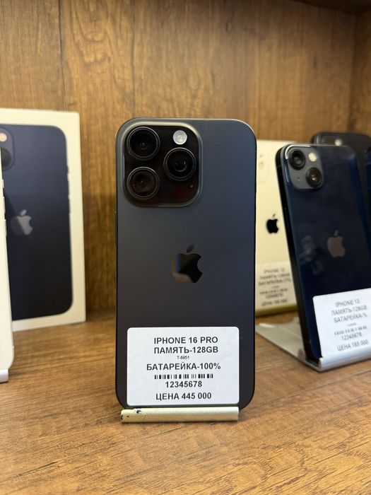Iphone 16 Pro 128GB 100% без коробкой