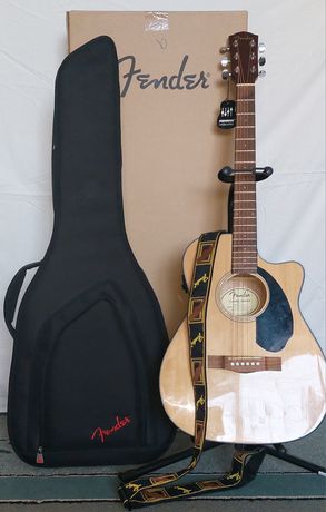 Продам акустическую гитару FENDER CD-60SCE/NET