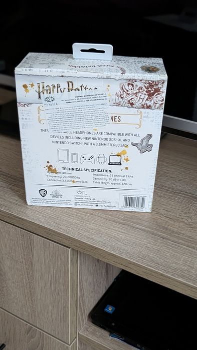 Детски слушалки OTL Technologies - Harry Potter Teen Dome, бели