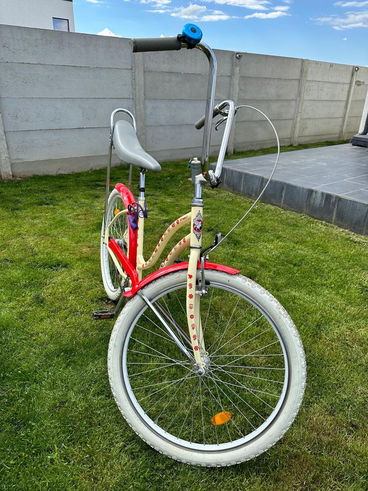 Urgent Bicicleta Pegas Strada 2 Otel 2s, Crem Flori