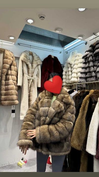 Эко шуба короткий новый