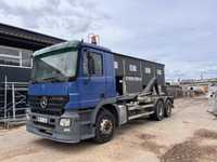 Mercedes Benz Actros Abroll/Abrollkipper/container cu role/schimb
