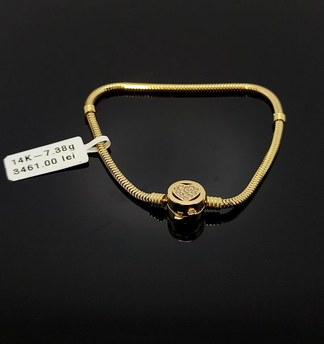 Bijuteria Royal bratara din aur 14k 7.38 gr
