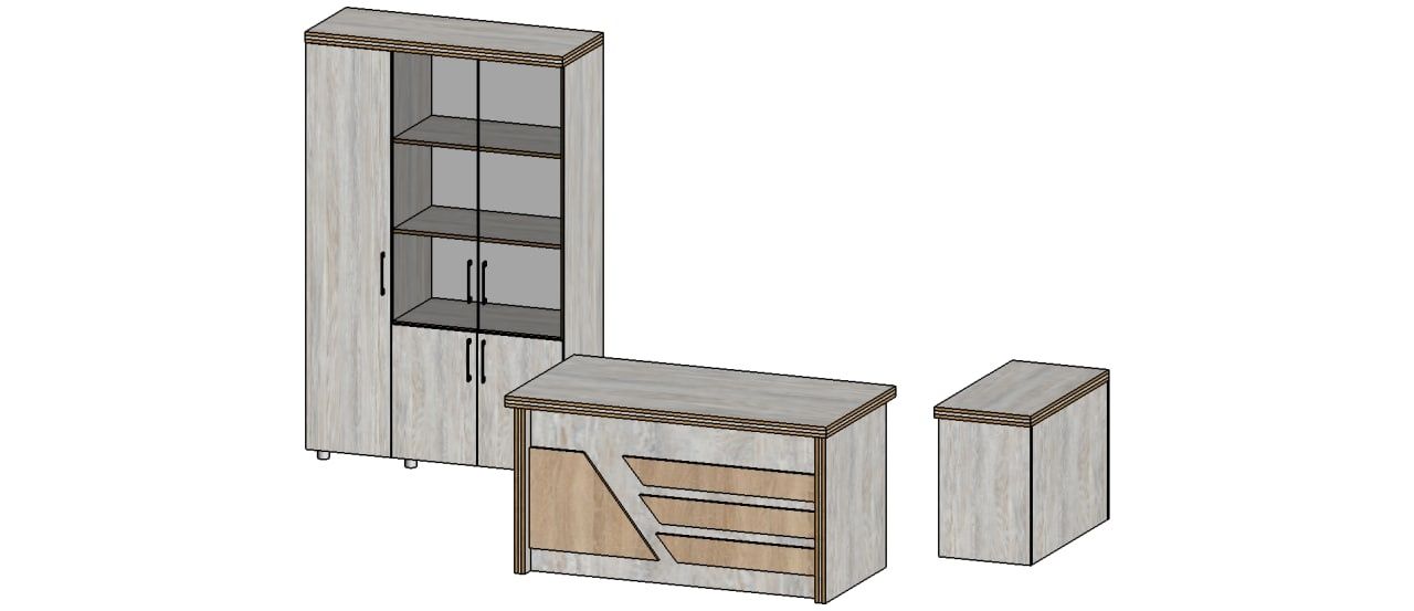 Визуализация корпусной мебели (Шкафы, кровати, кухни и т.д.)