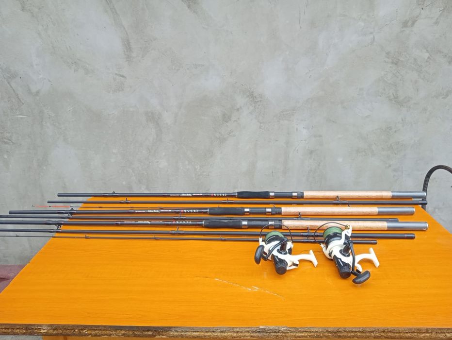 Lansete fl aqua feeder 3.90m 180gr 3 segmenți