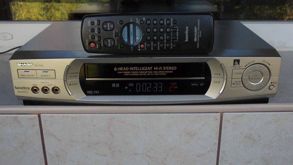 video Sharp Vc-Fh5 Sony slv-sx737 JVC hr-s6611 hr-s5970