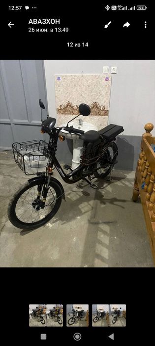 Электро скутер прбег 5500