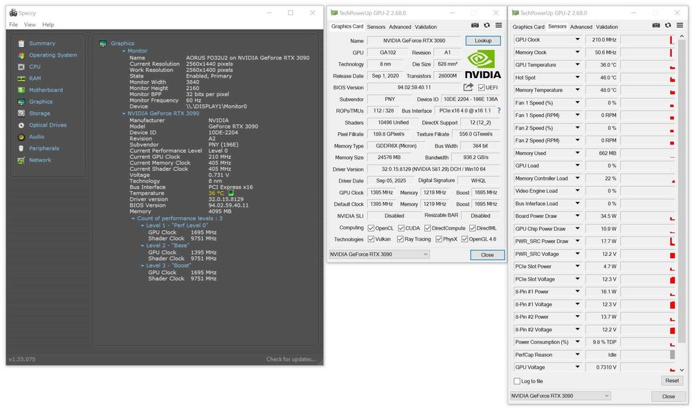 ТОП състояние Видео карта GPU PNY RTX 3090 24GB XLR8 Gaming EPIC-X