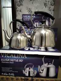 Набор чайник от фирма Викалина 3л и 0,8л
