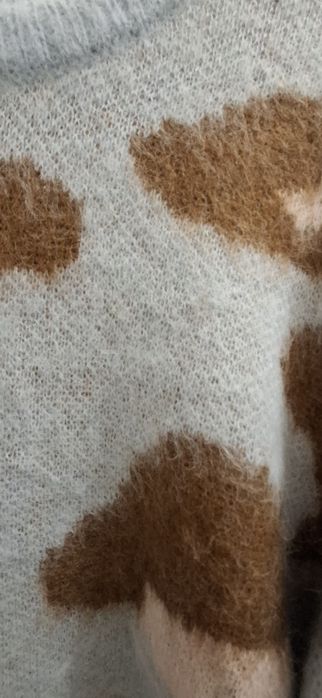 Мохерен дамски пуловер