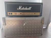Marshall JCM 900 SLX 100w лампов китарен усилвател с кейс и фуутсуич