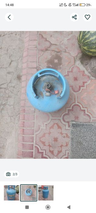 Газ балон уйга б/у