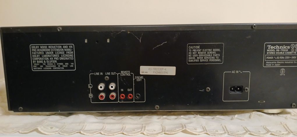 Двукасетъчен дек Technics