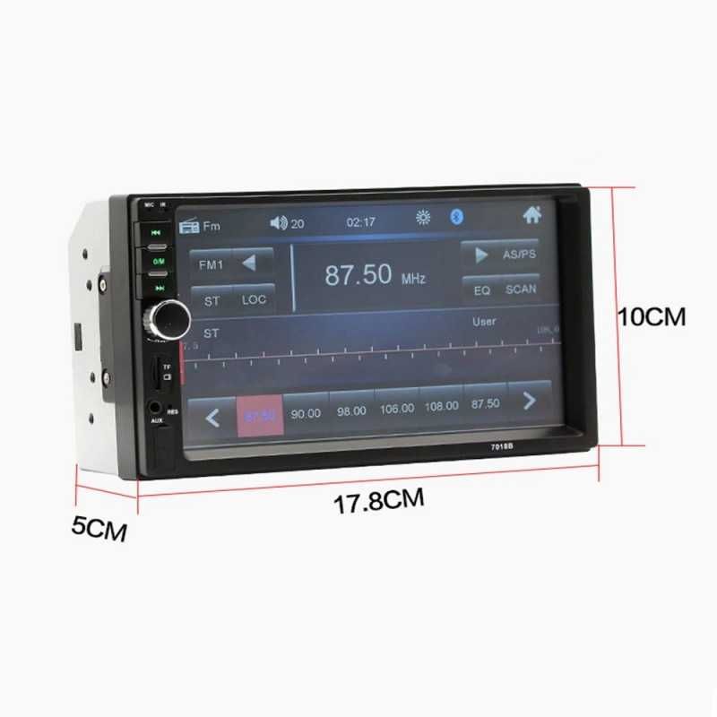 Navigatie MP5 Player Auto Universal, 7018B, 2DIN - Bluetooth