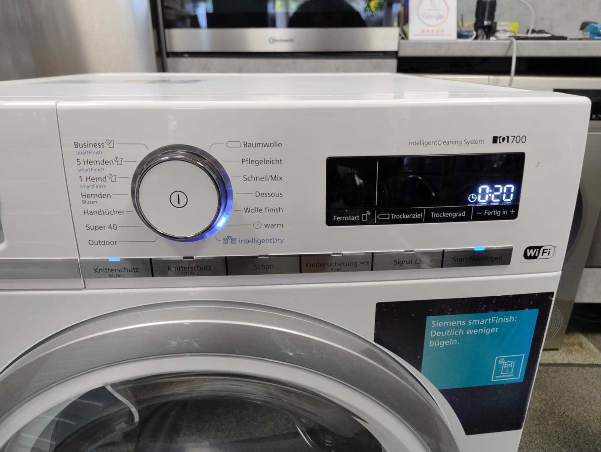 A++ Сушилня с термопомпа Siemens-Сименс 8кг IntelligentCleaning System
