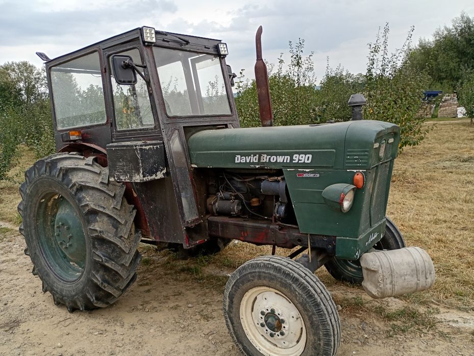 David Brown 990 cu plug și disc