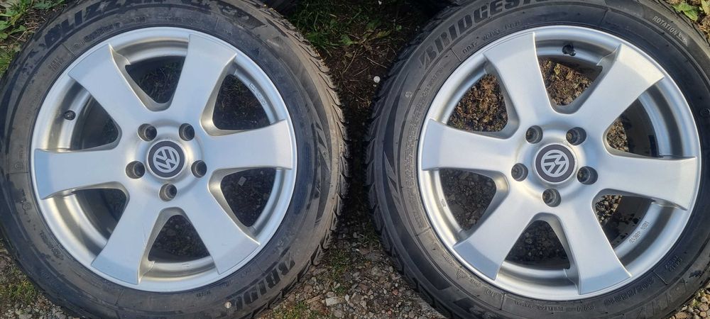 jante vw golf, vw passat, vw touran, vw caddy, cu anvelope 205/55/16