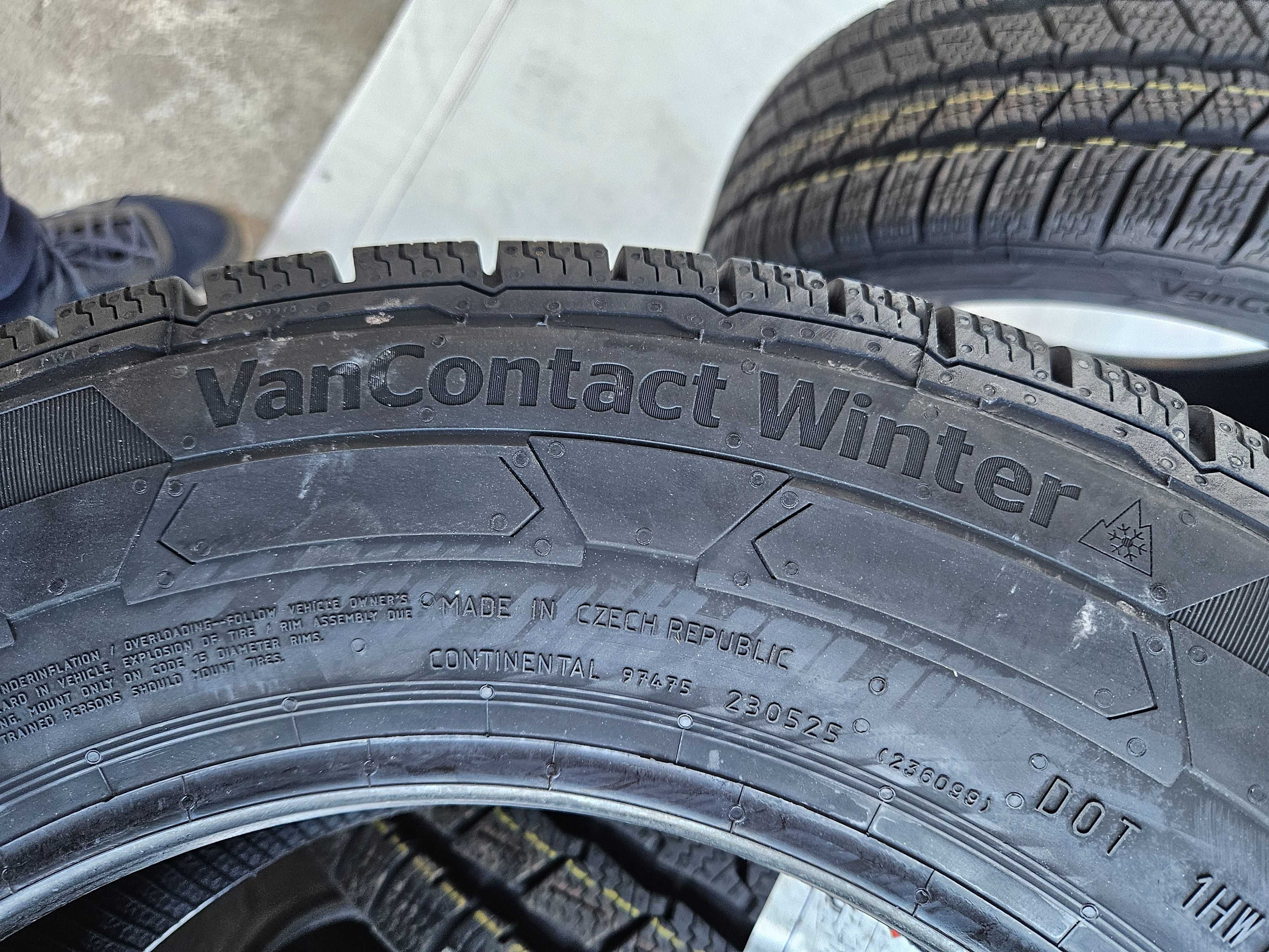 2 Нови бусови гуми 195/70 R15C Continental VanWinter 104/102R DOT2024