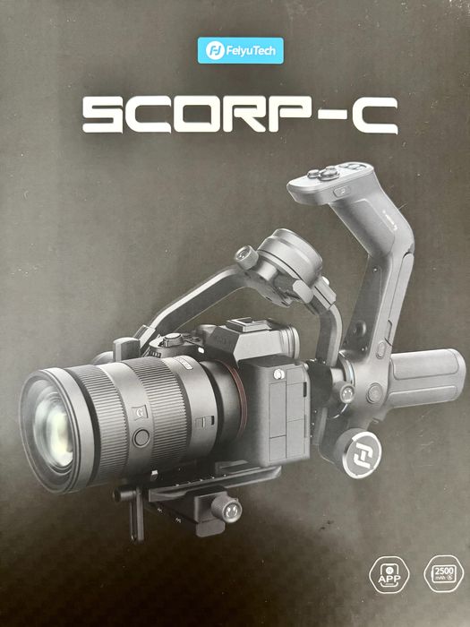 Профессиональный 3-осевой стабилизатор SCORP-С от Feiyu.