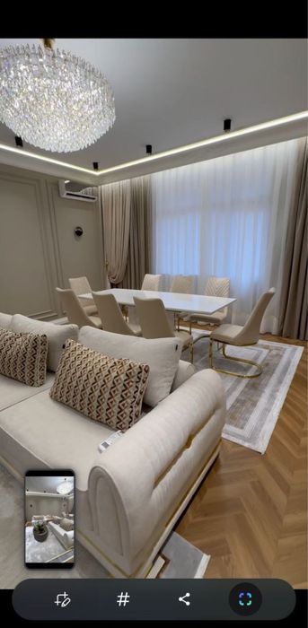 Продажа Parisien   "Golden House" 4/4/7 125м2 евро ремонт яккасарай рн