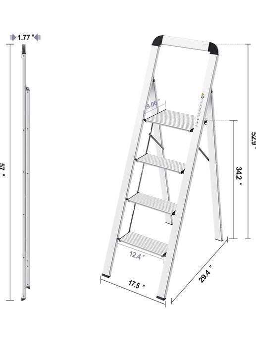 Scara cu 4 trepte nou