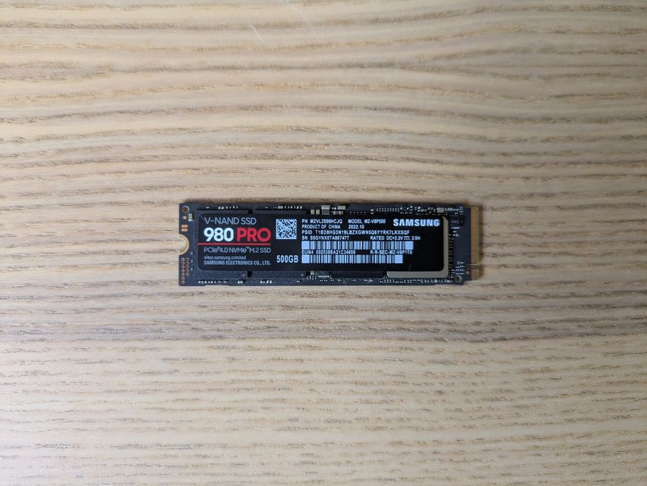 Samsung 980 Pro SSD - 500 GB