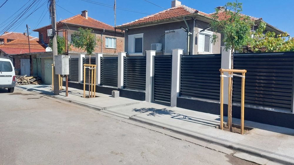 Метална ограда модел щора