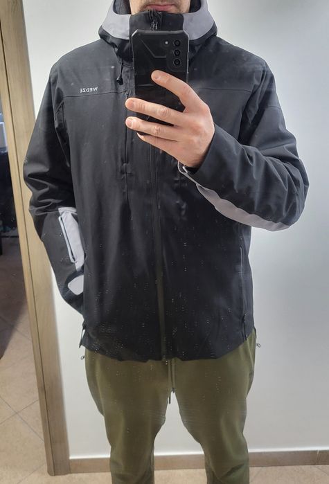 geaca puf gasca schi wedze 500 calduroasa impermeabila stare buna