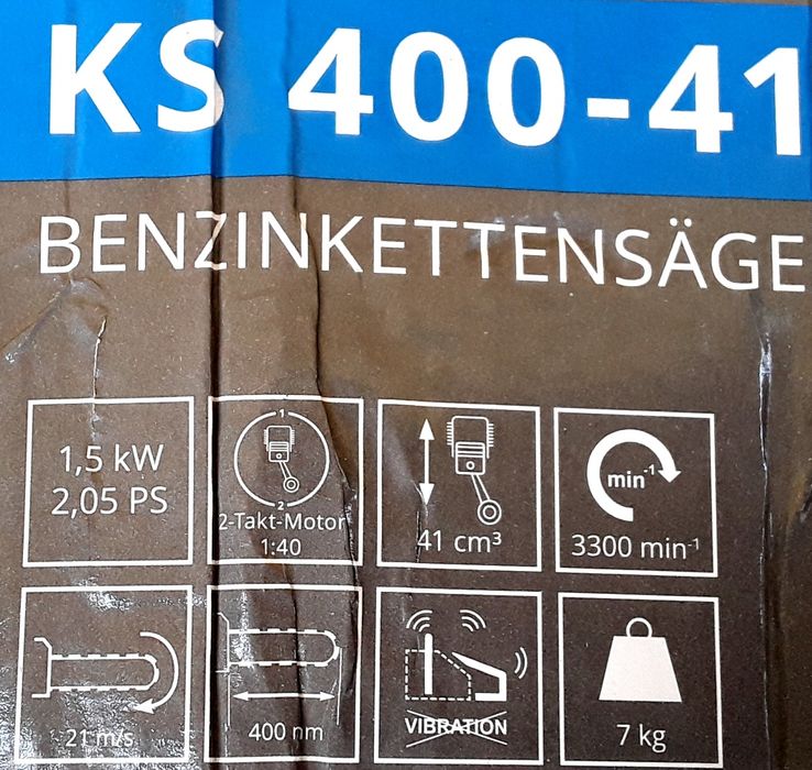 Motofieratrau GŰDE Germania 1,5 kw NOU - 499 Lei