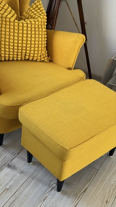Fotoliu + taburet Ikea