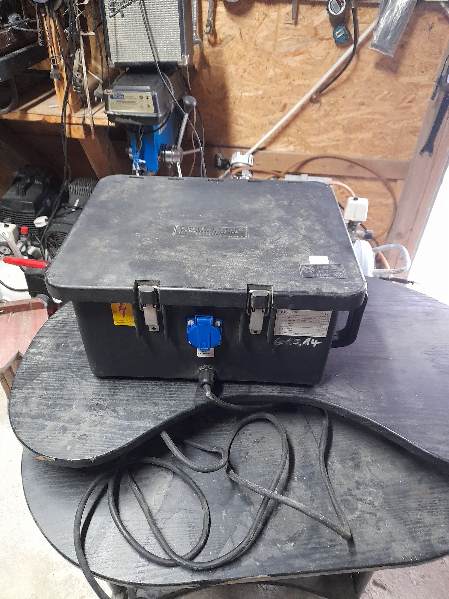 Transformator mobil de izolare Scheele Elektrik UI 150/65S