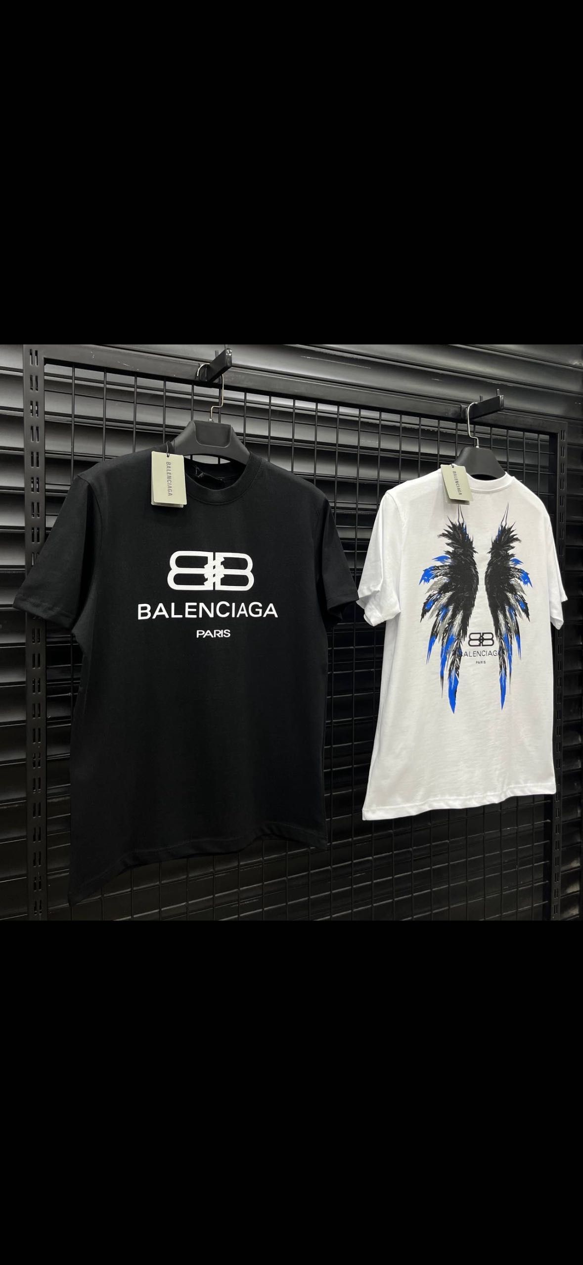 Мъжки Тениски Balenciaga off white