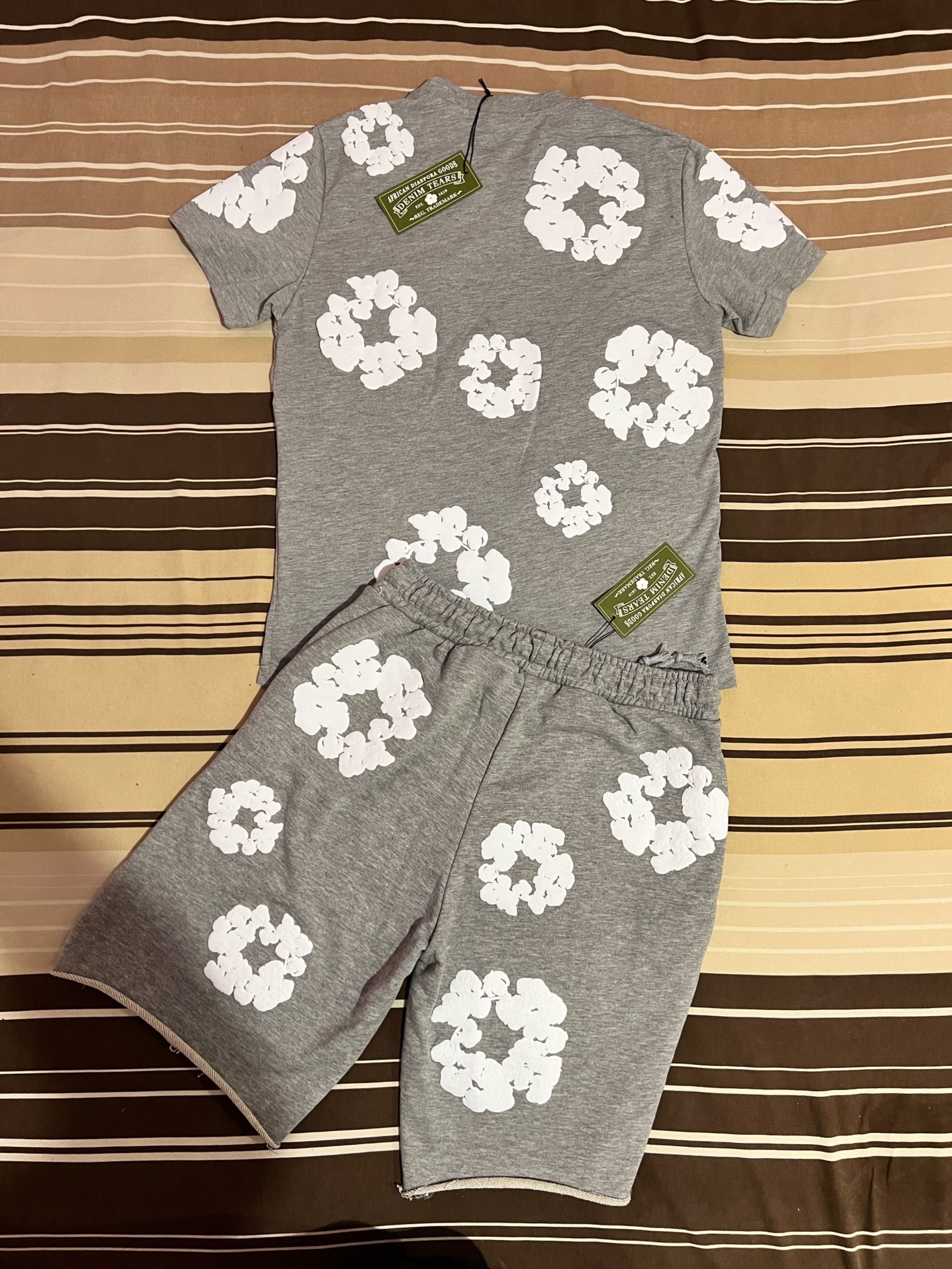 Compleu denim tears gri-FULL STOC