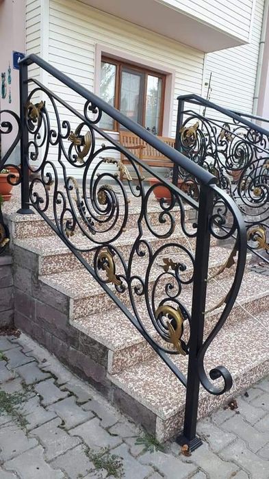 Ковано желязо огради и портали, ламелни огради, лазерна обработка