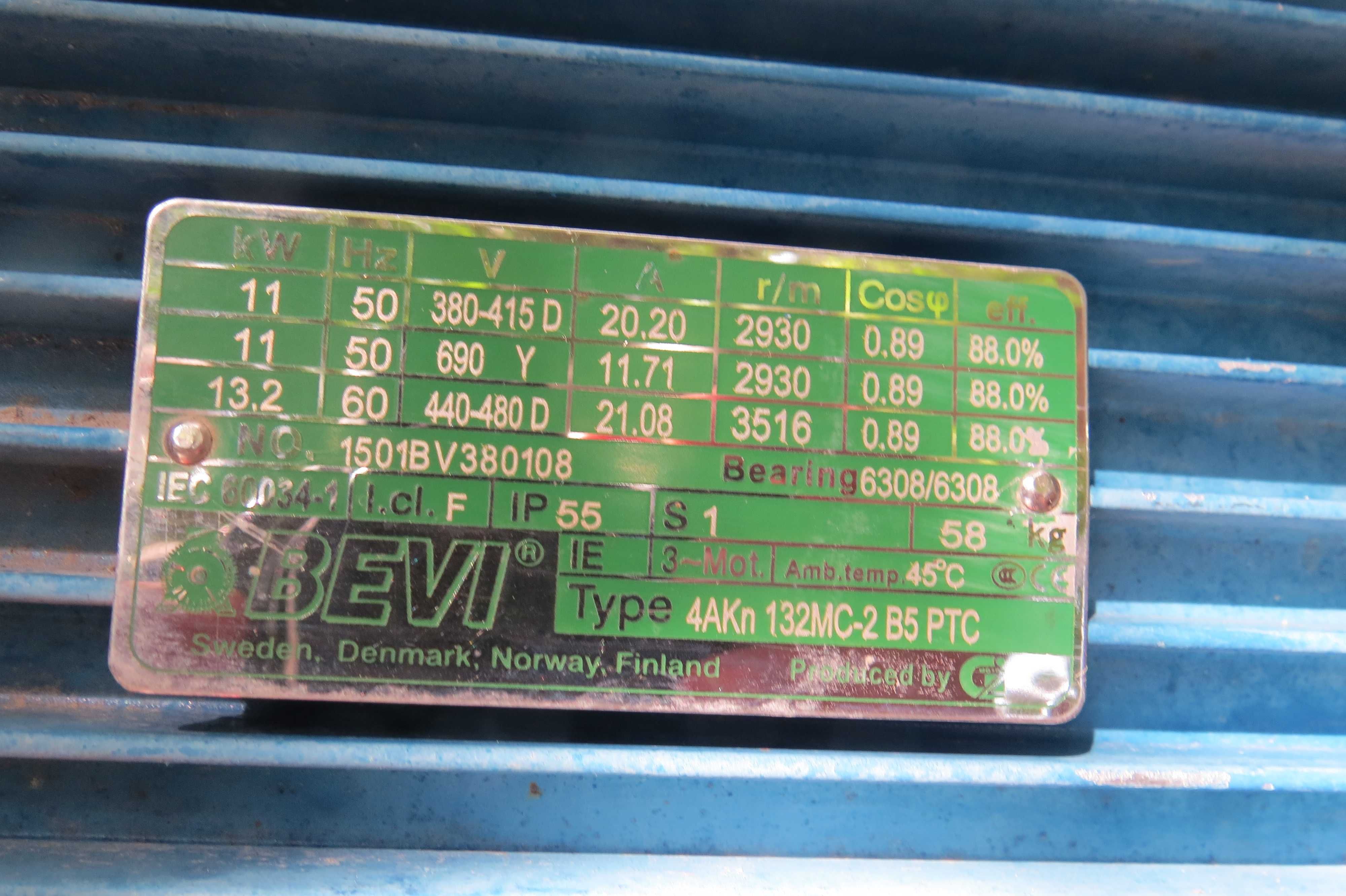 ел.двигател - 11 кв - 2900 об.м.