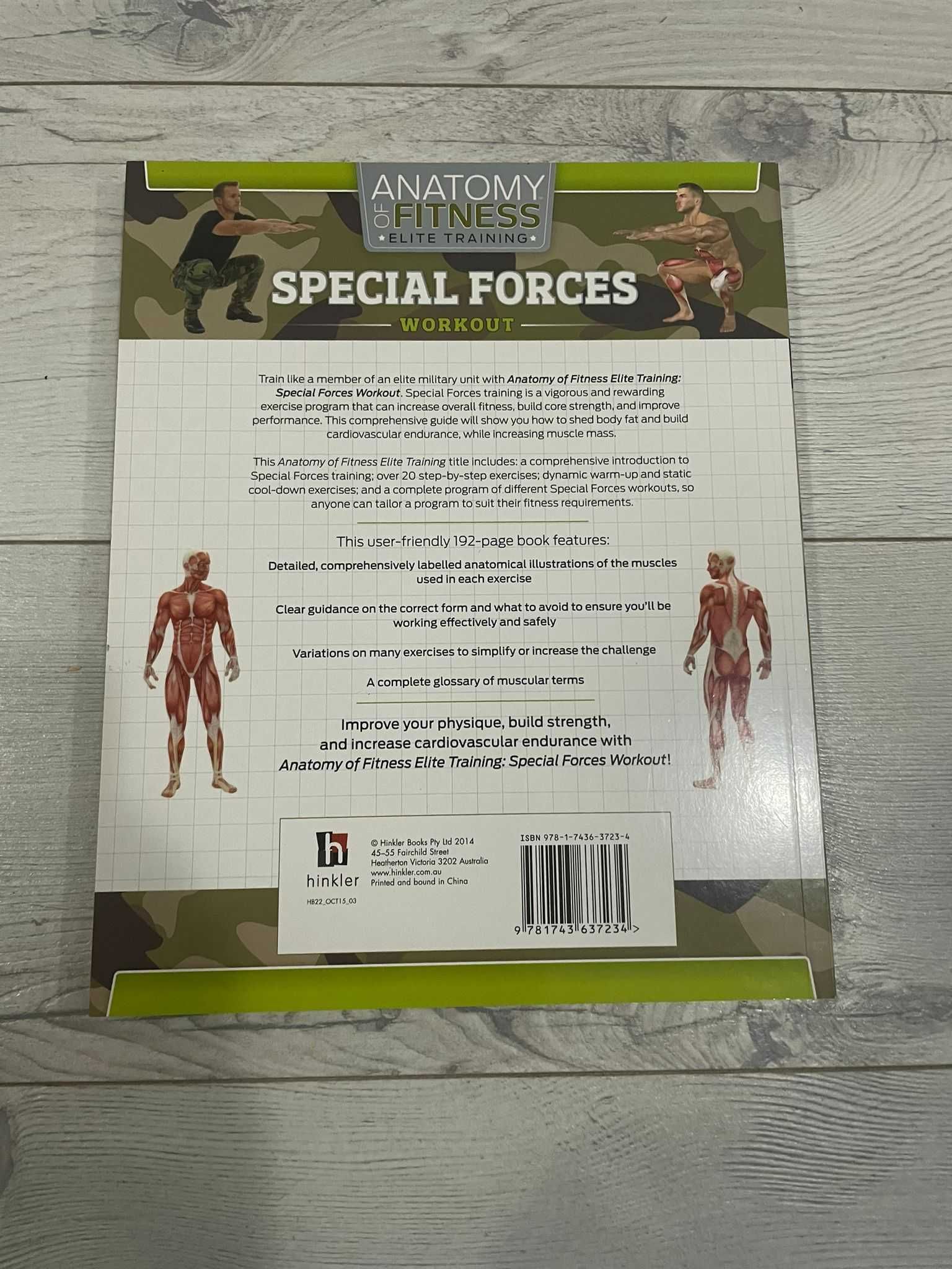 Special Forces Workout Anatomy of Fitness - Carte