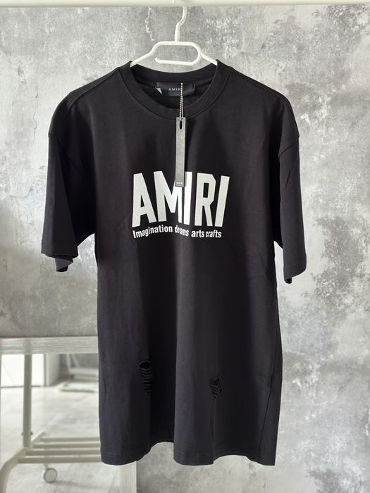 Tricou  Amiri Premiun off white Balenciaga