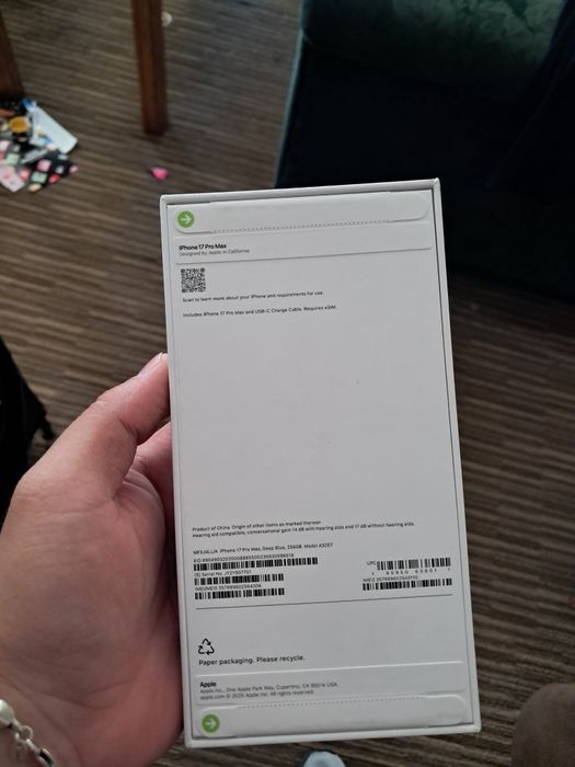 Iphone 17 Pro Max 256gb