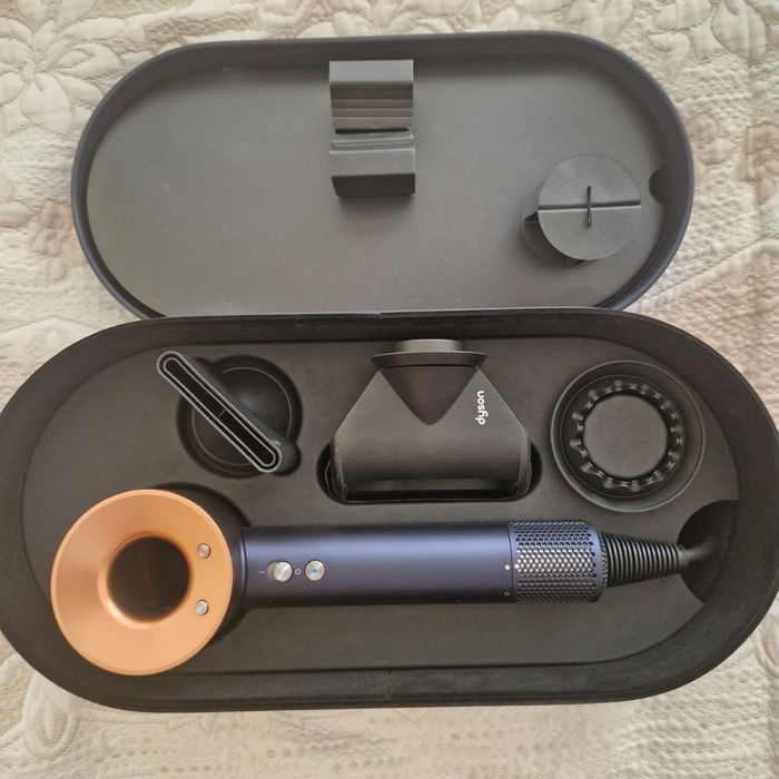 Фен Dyson HD07 синий/медь