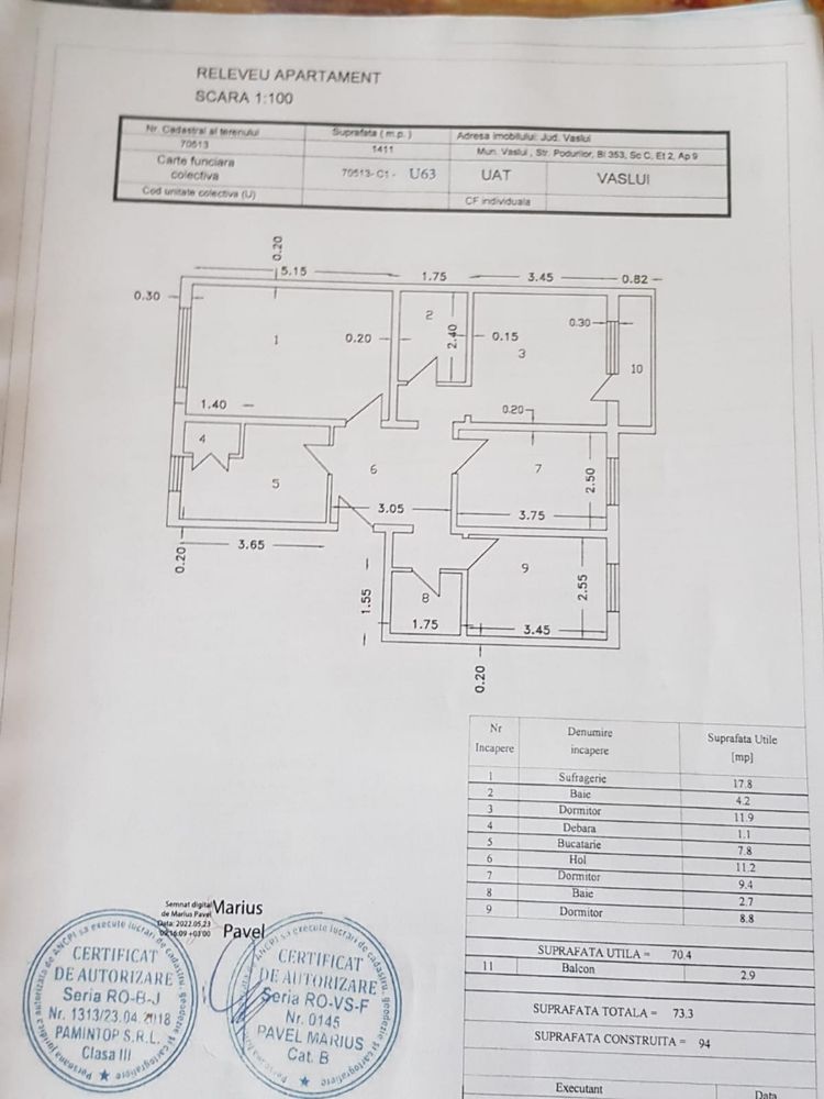apartamente de vanzare vaslui