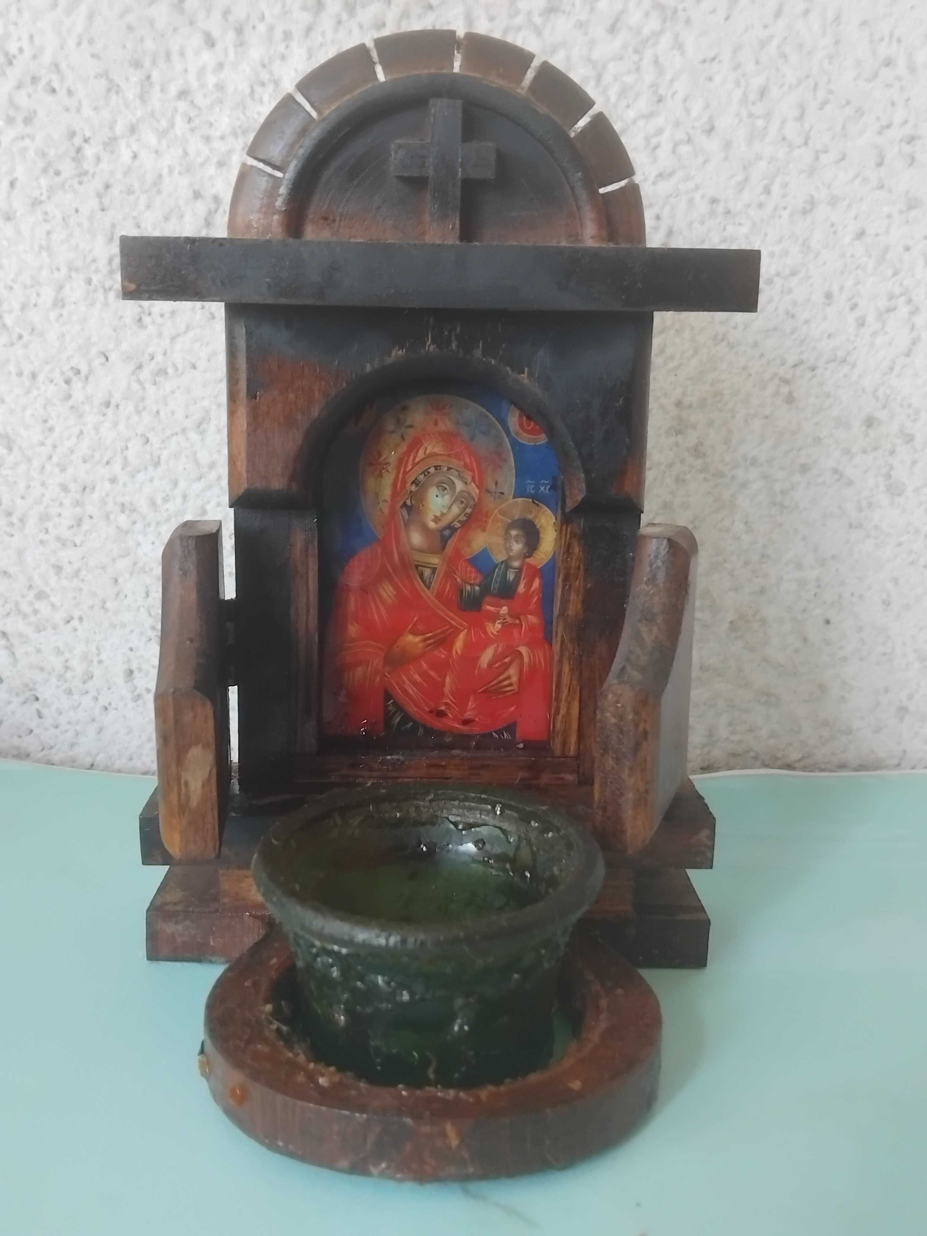 Икона Олтар с възможност за поставяне на свещ