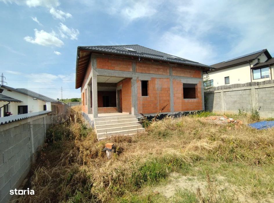 Casa la rosu, teren 766 mp, Șimnicu de Jos, Craiova, panorama