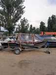 Vand barca aluminiu Motocraft Fish XL+Motor Suzuki 20Cp+Peridoc 4,5m