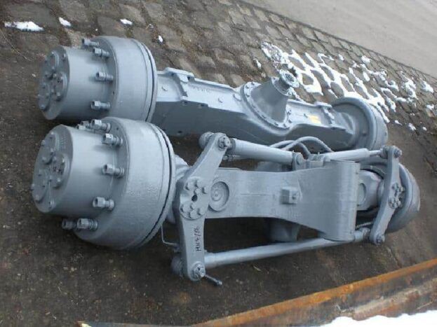 axe fata spate excavatoare pe pneuri o&k mh 4