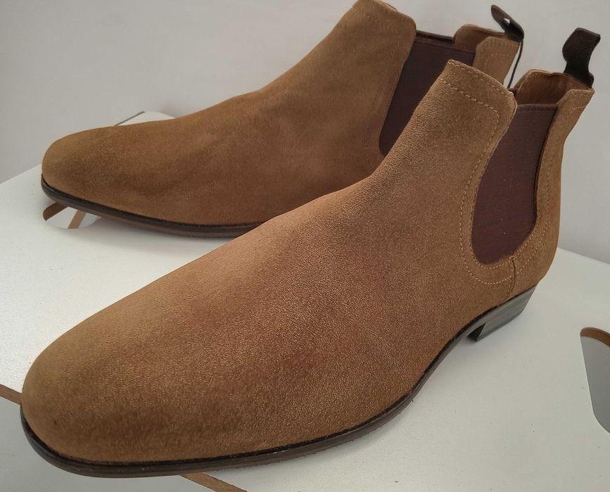 Ghete chelsea premium Pier One 43 piele naturala moale